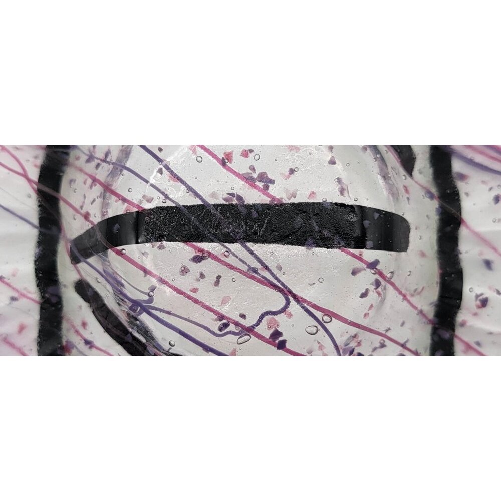 Marilyn Catlow Signed Fused Art Glass Bowl - Picture 4 of 5